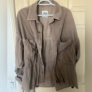 Corduroy button up shirt